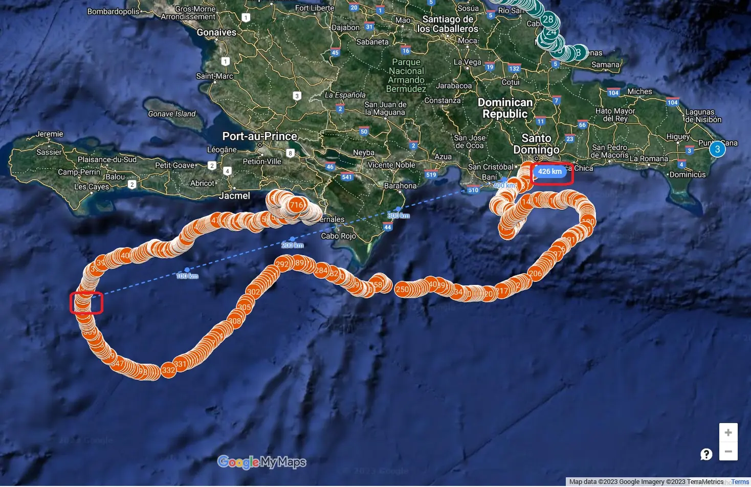 De Rd A Cuba As Es La Ruta Mar Tima Que Pueden Seguir Los Desechos