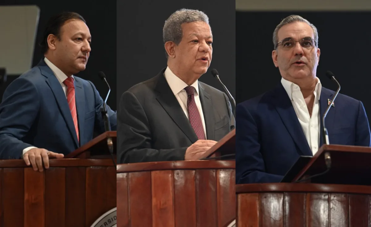 Los candidatos Abel, Leonel y Luis presentan en PUCMM sus planes de Gobierno enfocados en Santiago