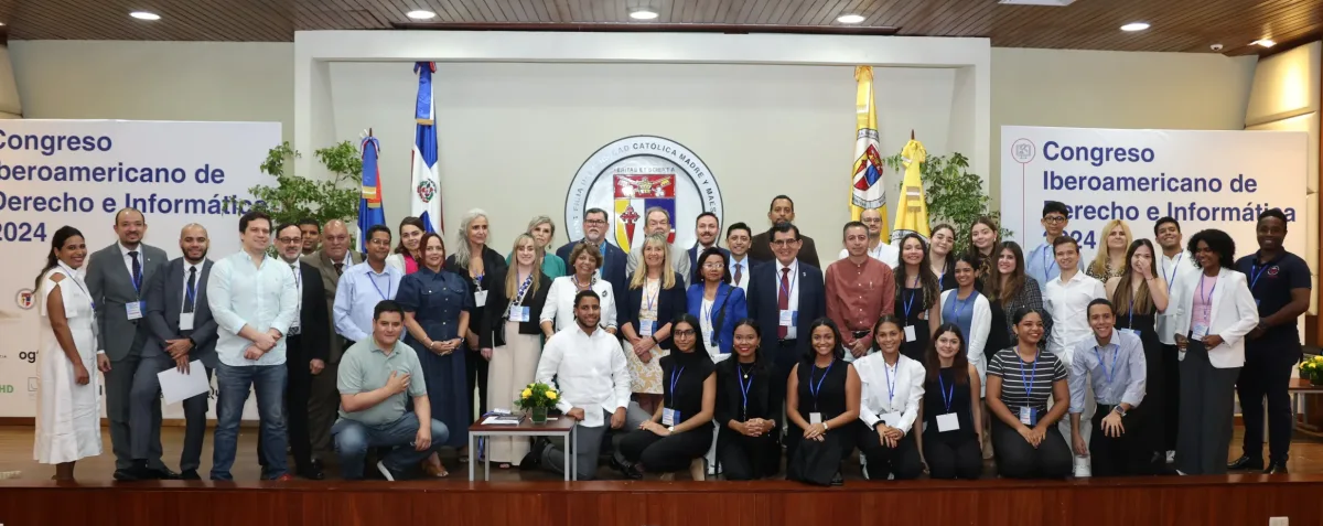 Expertos abordan desafíos digitales en el Congreso Iberoamericano de Derecho e Informática en la PUCMM