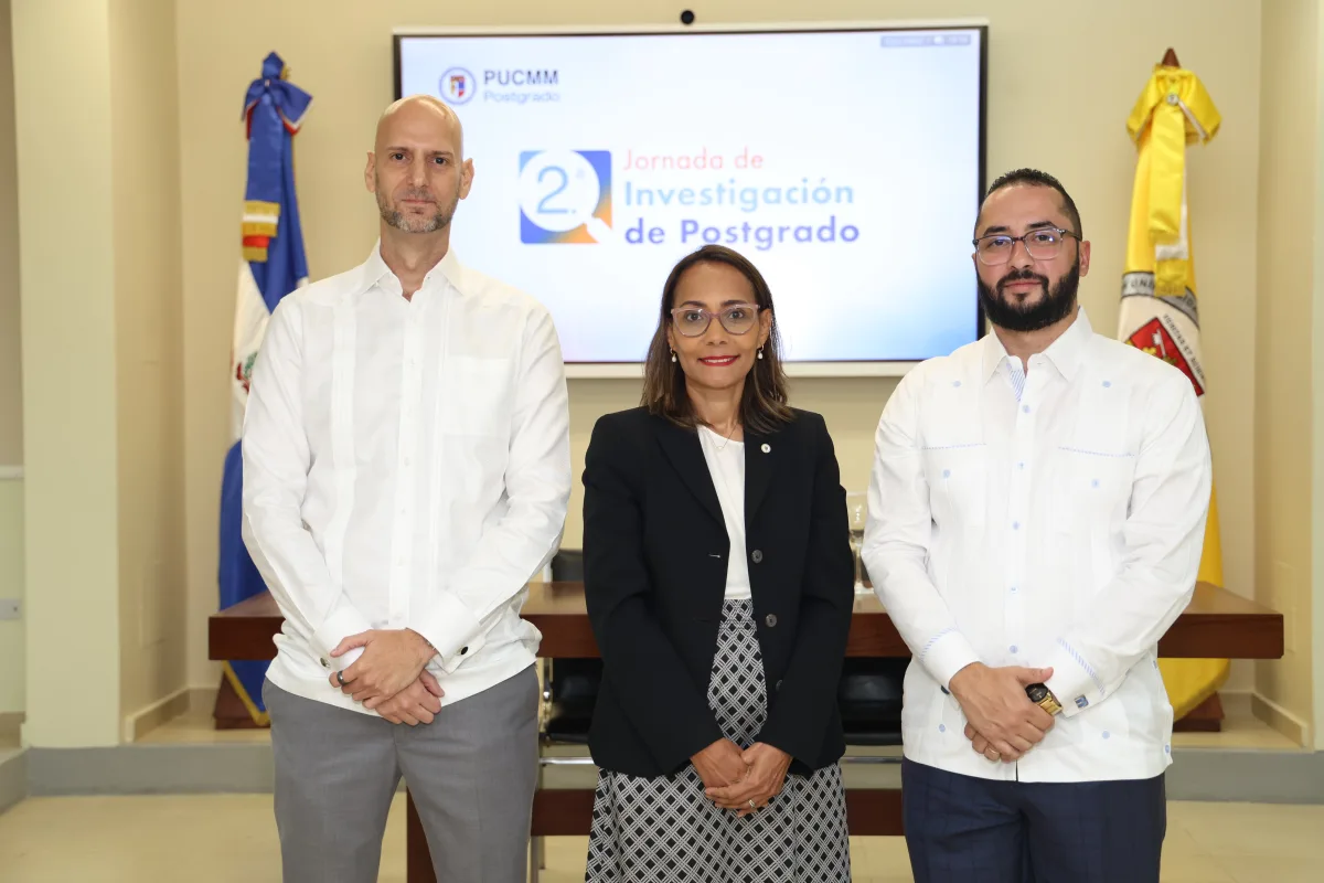 PUCMM inaugura la Segunda Jornada de la Investigación de Postgrado