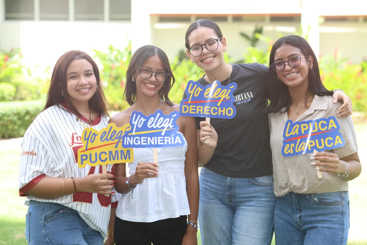 PUCMM da la bienvenida a sus nuevos estudiantes