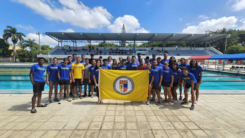 PUCMM logra primer lugar en el Campeonato Nacional Universitario de Natación 2025