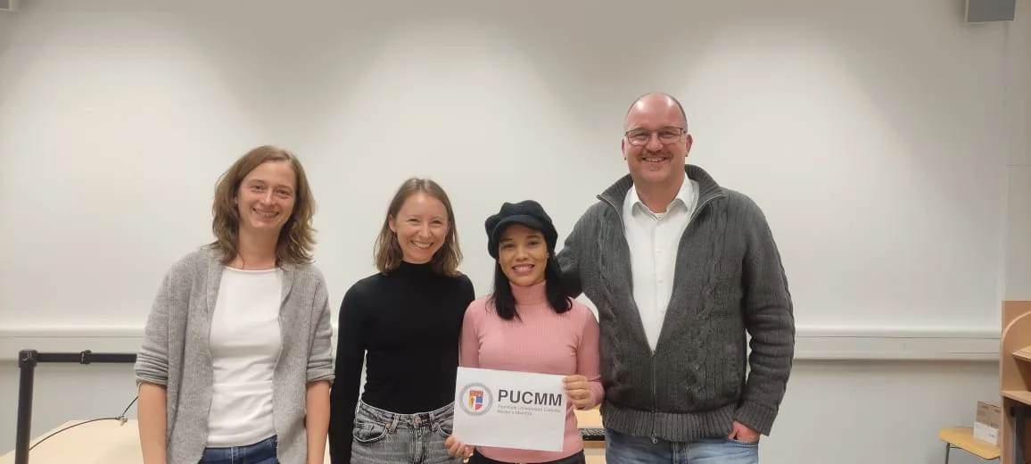 Estudiante de PUCMM realiza estancia académica en universidad alemana a través del programa Erasmus