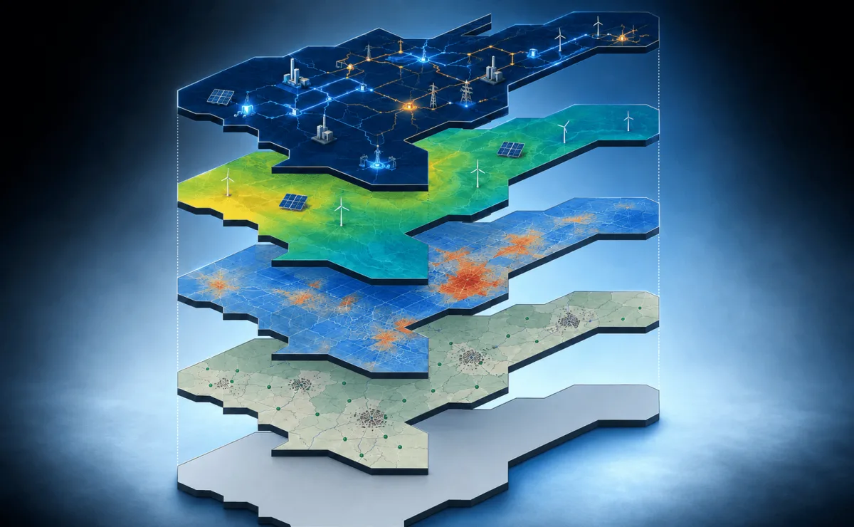 Infraestructura de Datos Espaciales para el sector energético
