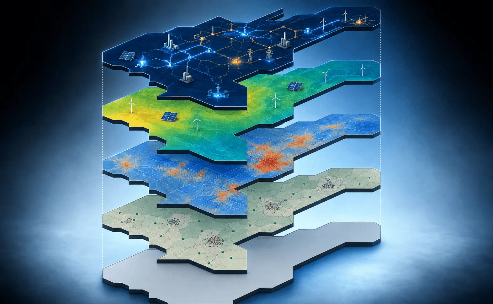 Infraestructura de Datos Espaciales para el sector energético