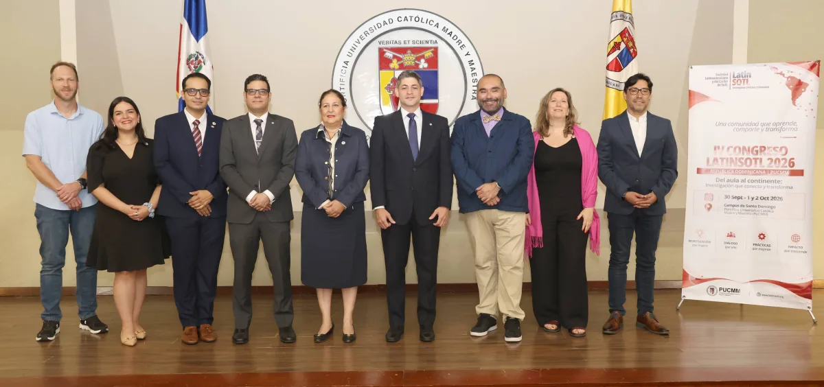 PUCMM es sede del Congreso LatinSoTL 2026 sobre investigación en la educación superior