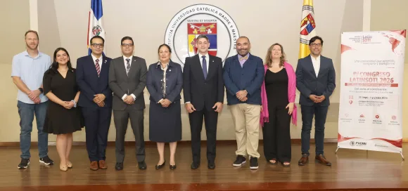 Autoridades y conferencistas presentes en LAtin SoTL Latinoamerica y Caribe