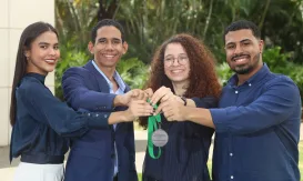 Estudiantes de Derecho ganan competencia en UNPHU (1)