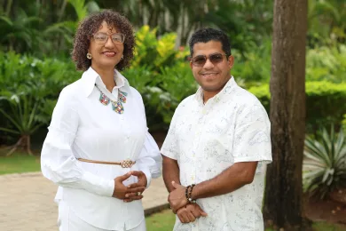 Ramón Fari Rosario y Clara Cruz-Marte