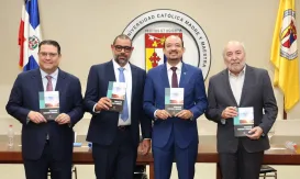PUCMM pone en circulación libro sobre transacción tributaria y aduanera